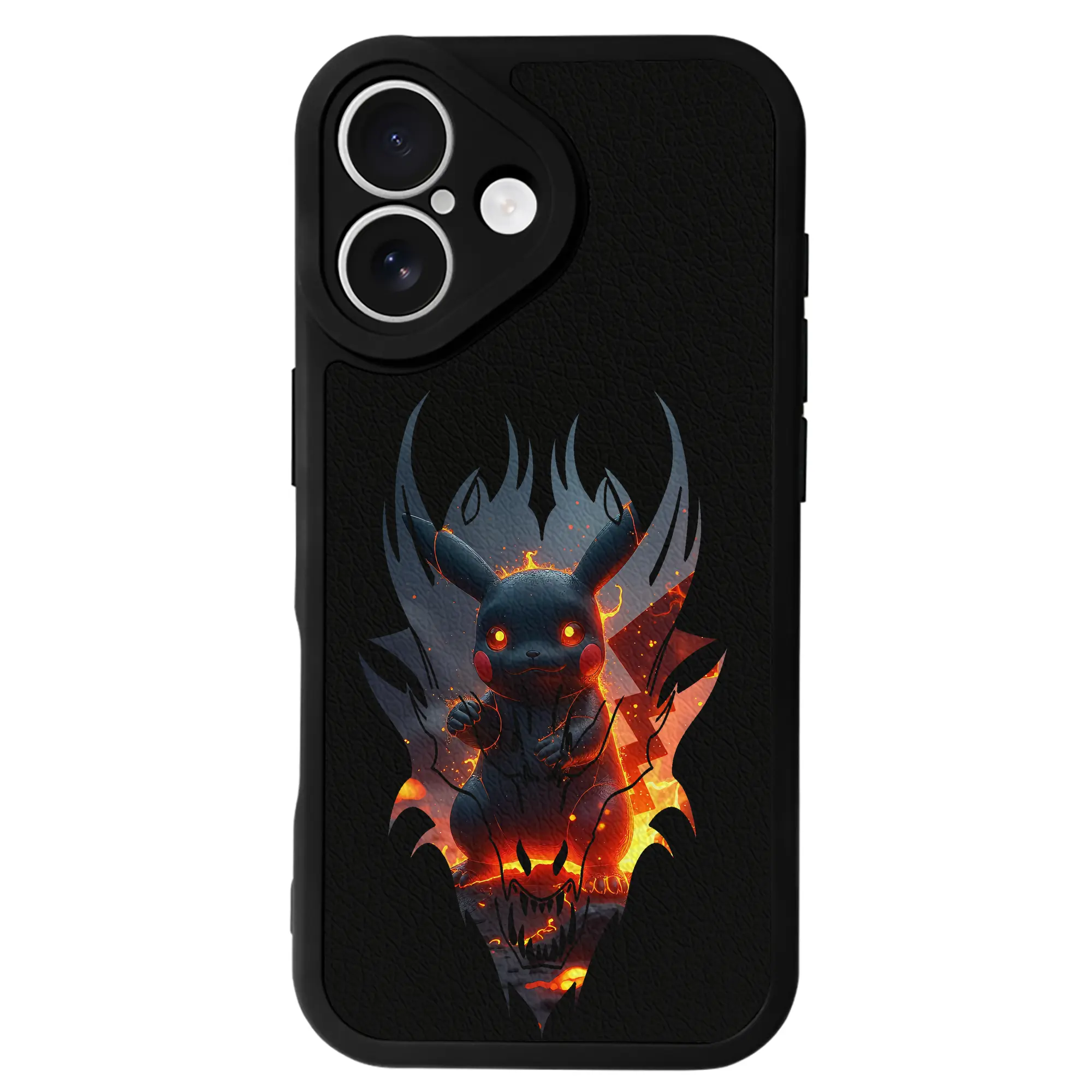 ポケモン グッズ,ピカチュウ - IPhone 16シリーズ対応 ・ シリコンスマホケース ・ レザー調 ・ 高精度フィット ・ 耐衝撃 ・ ワイヤレス充電対応 ・ 精密カット